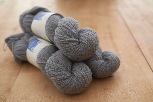 Wainstones 4ply yarn, rare breed and slaughter free border leicester yarn, perfect for colourwork